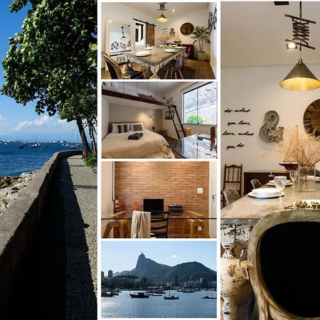 2 Quartos Na Urca Com Vista Para Baia De Guanabara A 700M Pao De Acucar Com Cozinha Completa E Wi-Fi - Bares, Restaurantes E Comercio Local A Poucos Metros Rio de Janeiro Buitenkant foto
