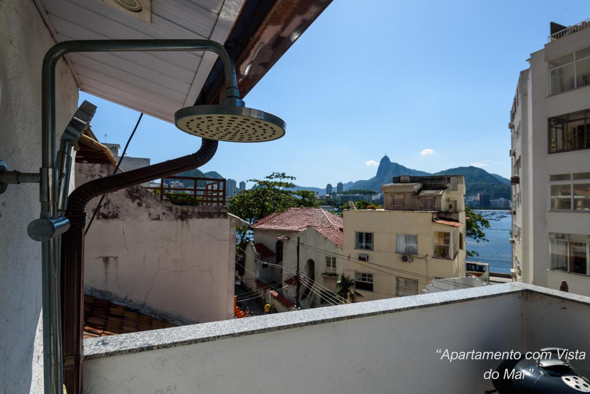 2 Quartos Na Urca Com Vista Para Baia De Guanabara A 700M Pao De Acucar Com Cozinha Completa E Wi-Fi - Bares, Restaurantes E Comercio Local A Poucos Metros Rio de Janeiro Buitenkant foto