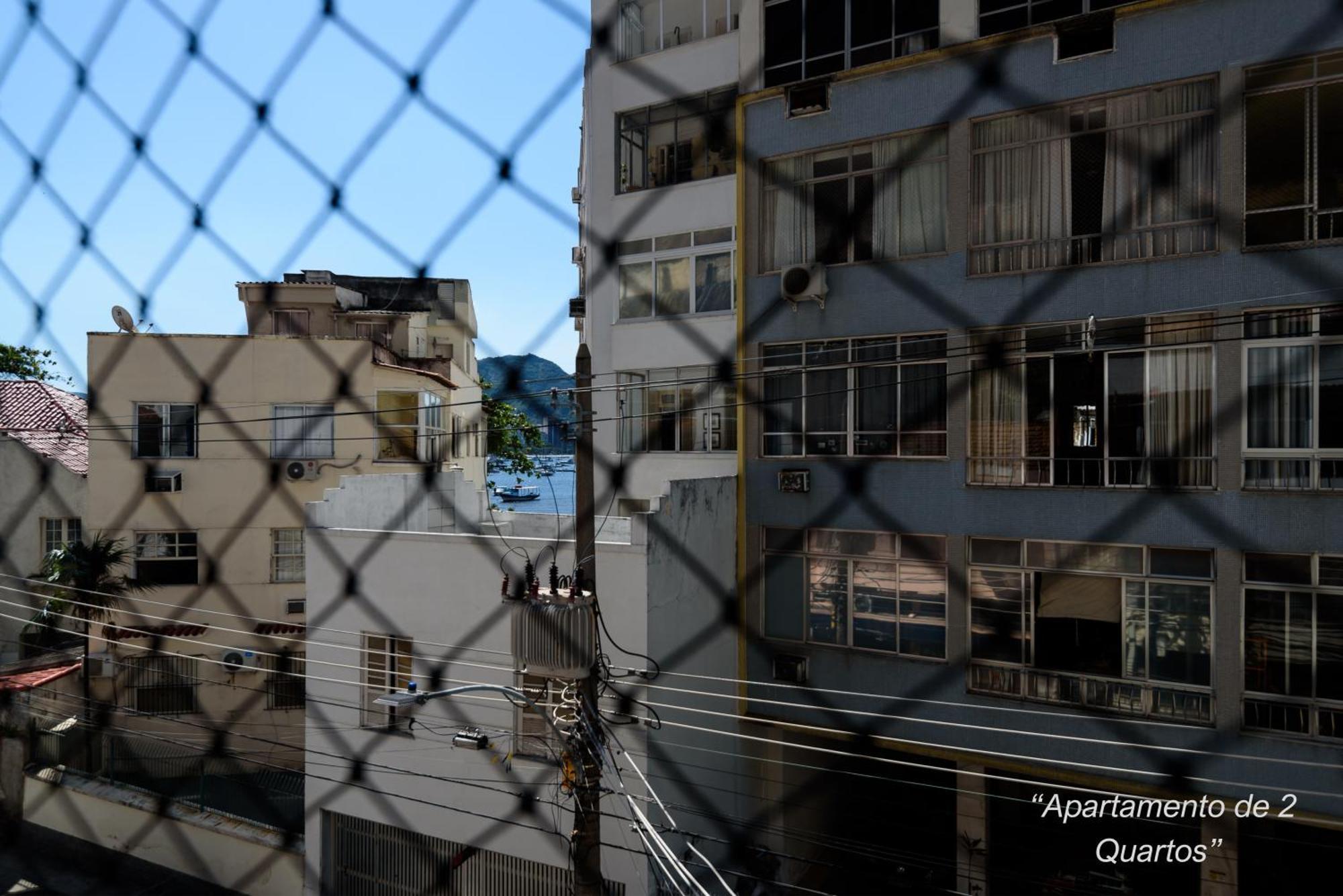 2 Quartos Na Urca Com Vista Para Baia De Guanabara A 700M Pao De Acucar Com Cozinha Completa E Wi-Fi - Bares, Restaurantes E Comercio Local A Poucos Metros Rio de Janeiro Buitenkant foto
